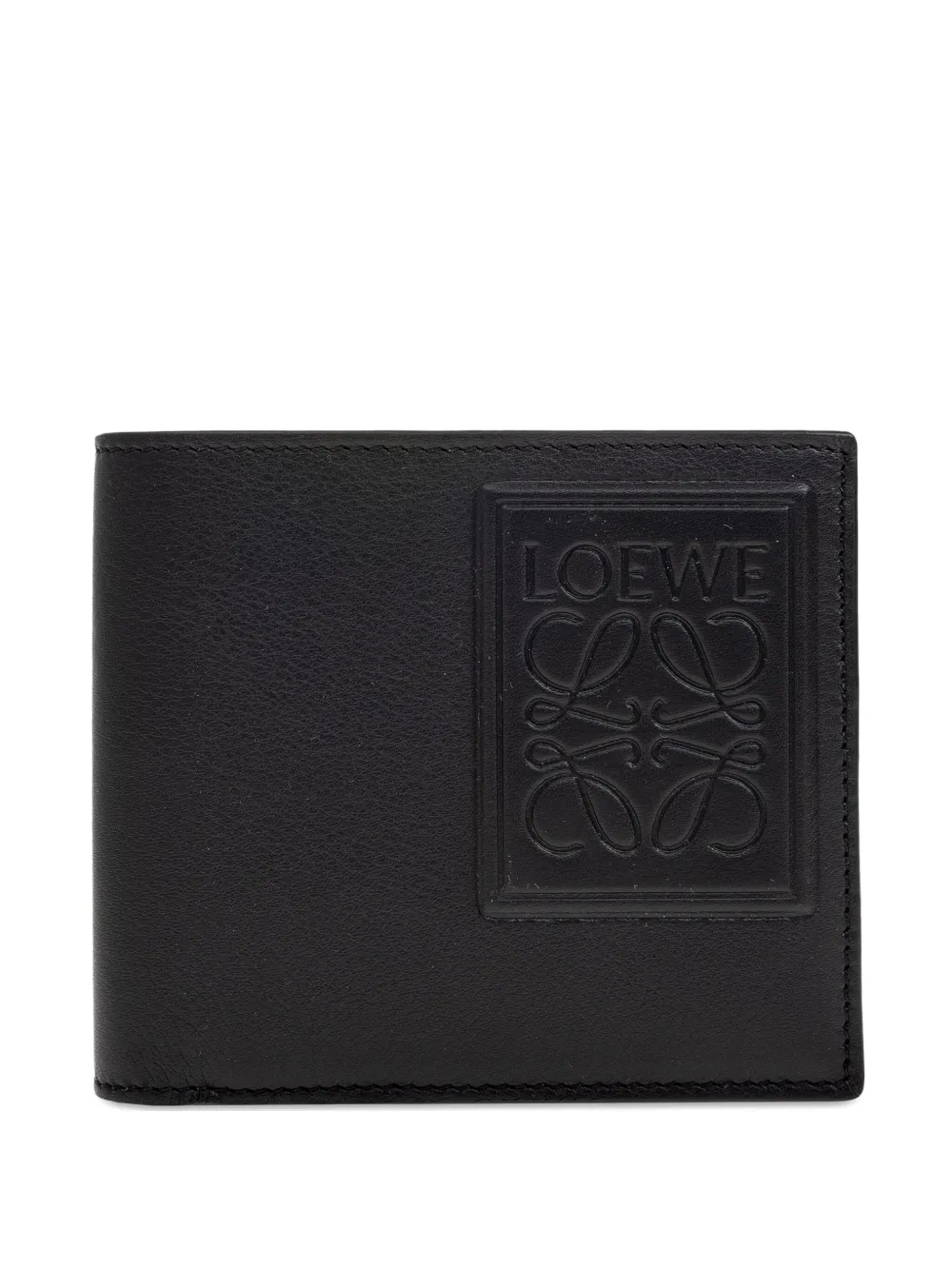 LOEWE embossed leather wallet | Black | Image 1