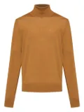 DSQUARED2 logo-detail turtleneck sweater - Brown