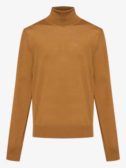 DSQUARED2 polotröja med logotypdetalj