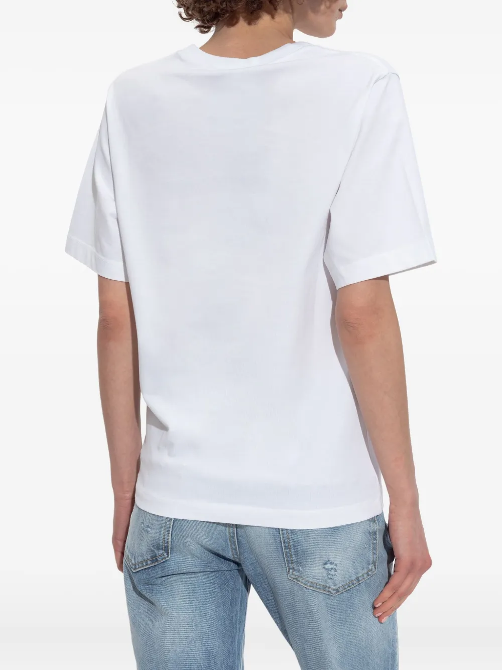 DSQUARED2 Twee T-shirts met logoprint Wit