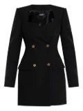 Versace double-breasted blazer dress - Black