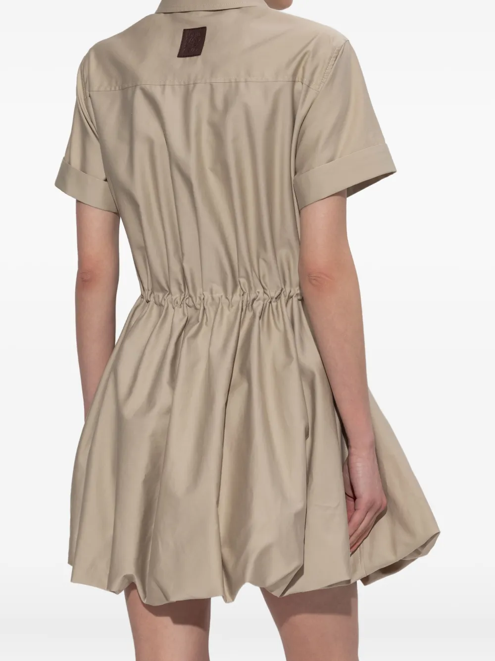 LOEWE Jurk met trekkoordtaille Beige