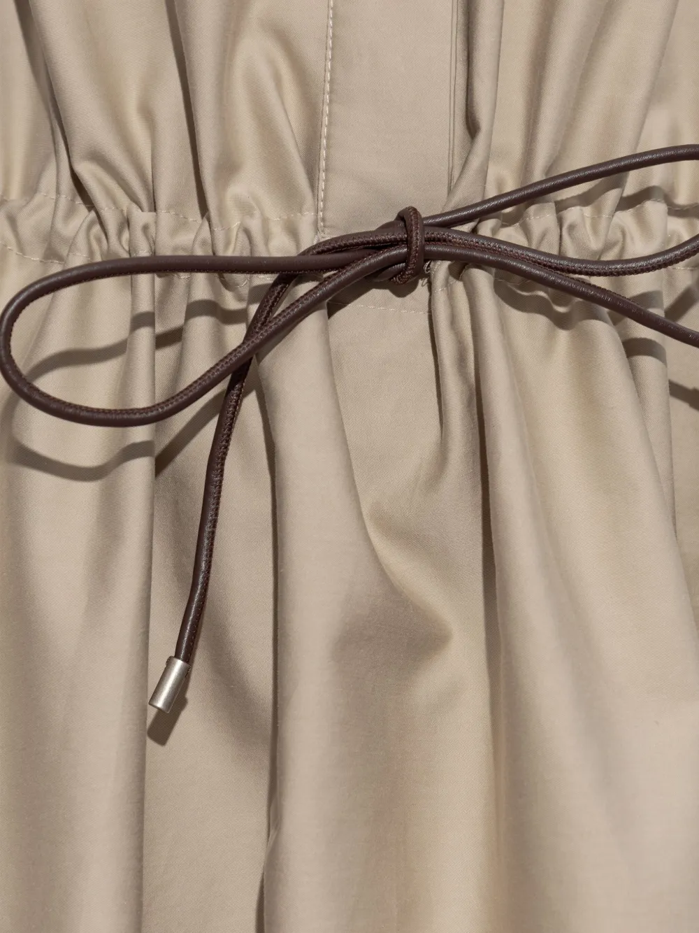 LOEWE Jurk met trekkoordtaille Beige