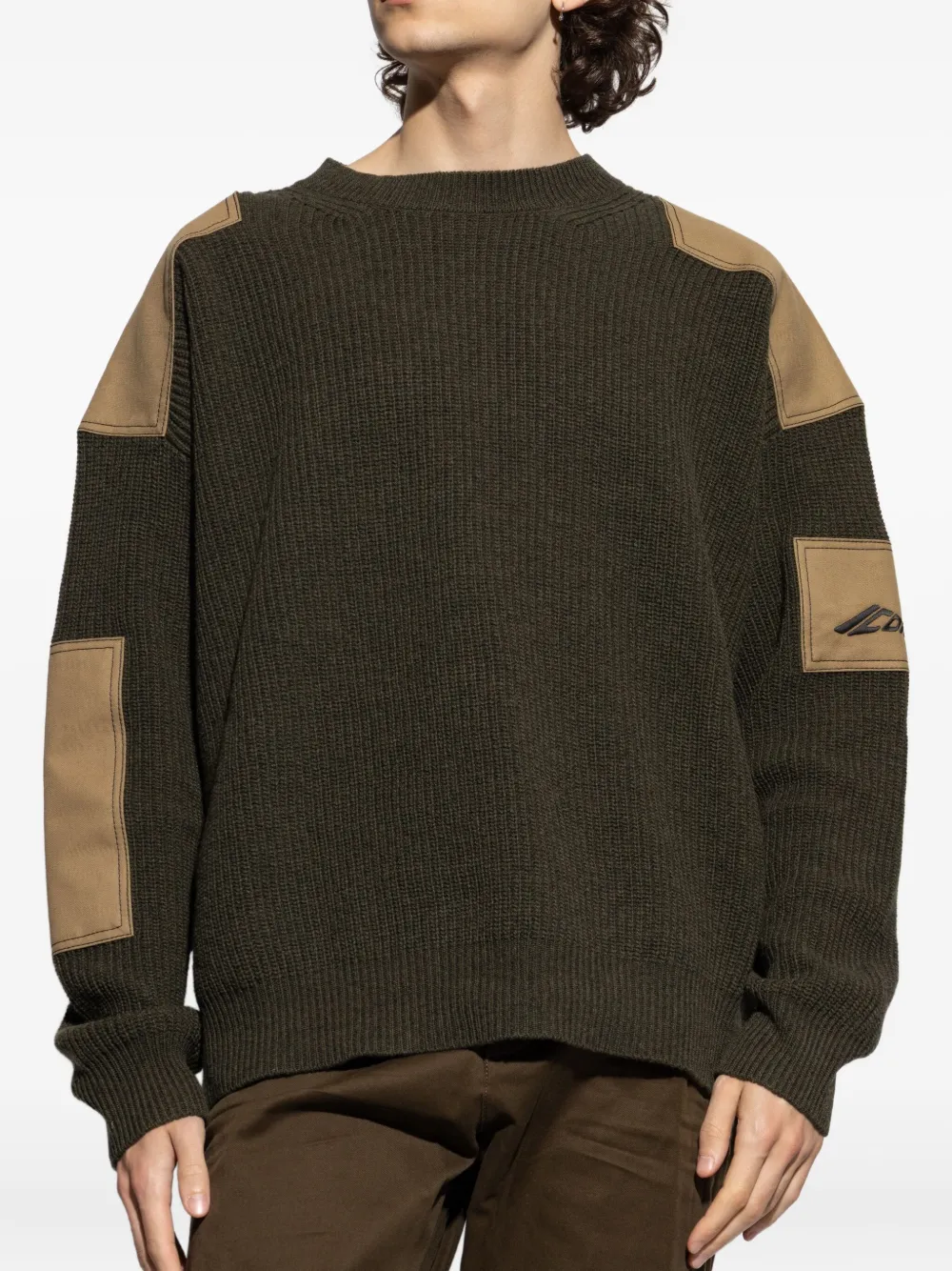 DSQUARED2 Trui met geborduurd logo Groen