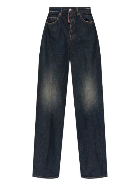 DSQUARED2 faded-knee jeans