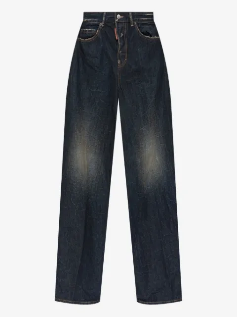 DSQUARED2 フェイデッド ジーンズ