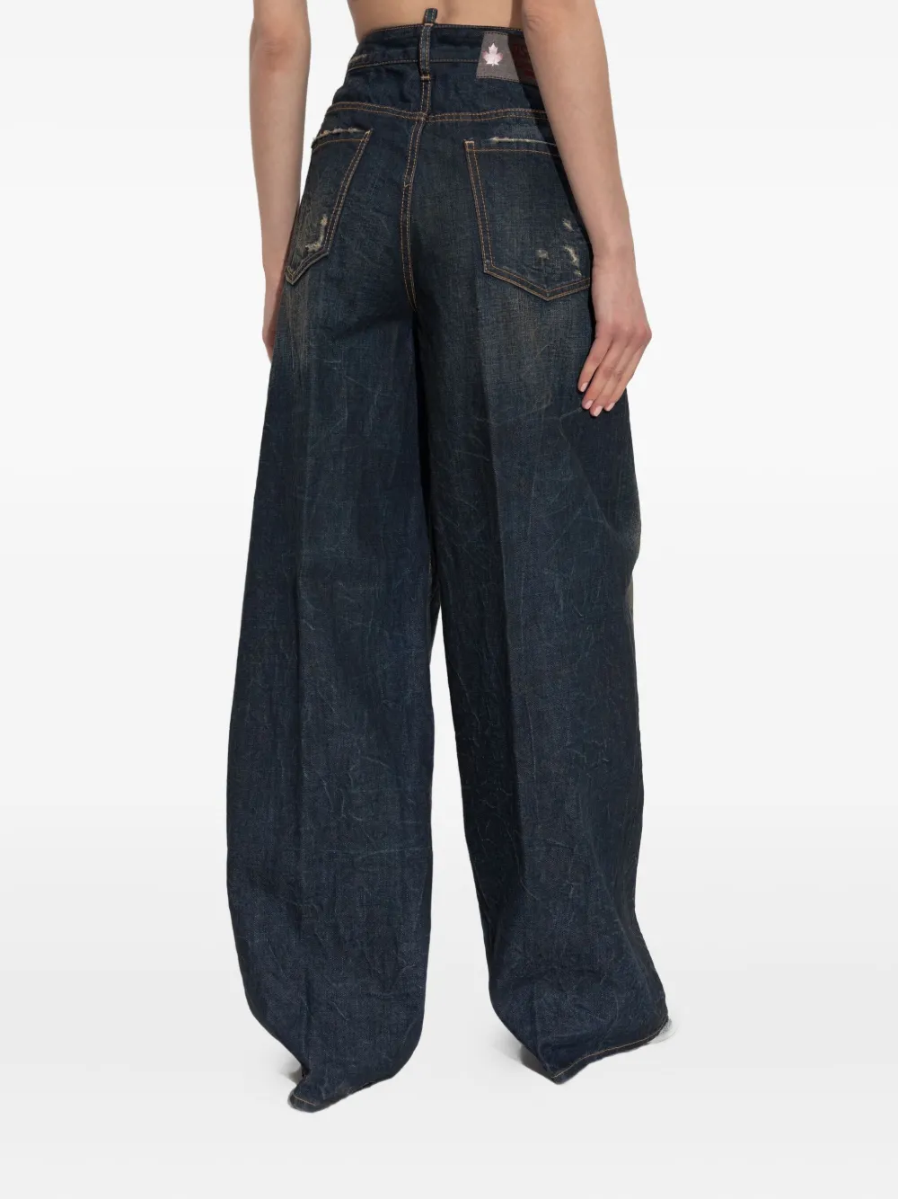 DSQUARED2 Jeans met vervaagd effect Blauw