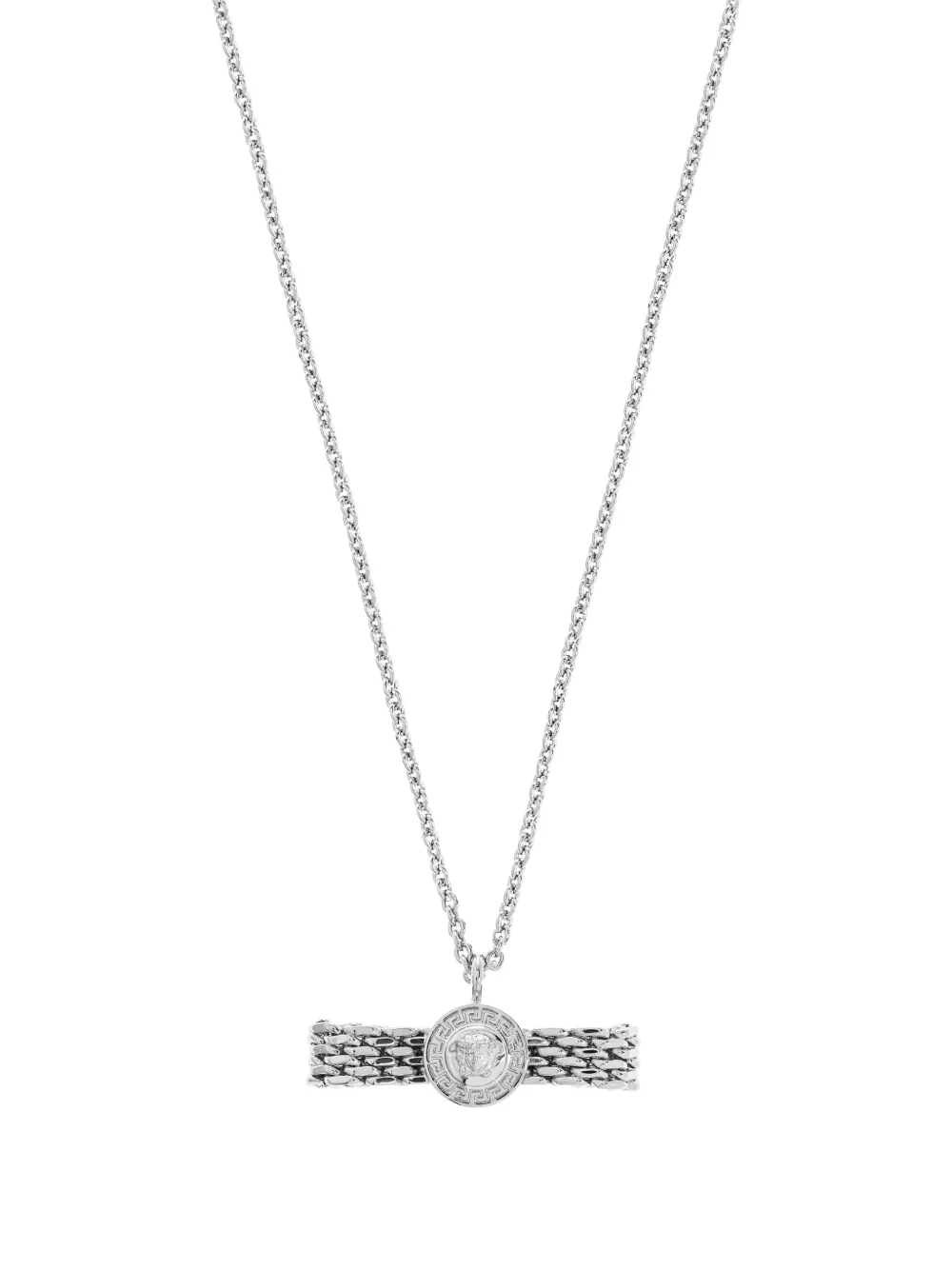 Versace Medusa-embellished Chain Necklace In Metallic
