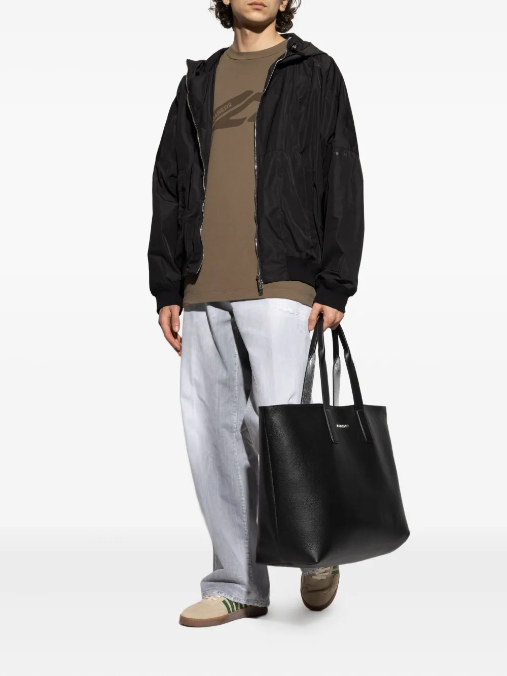 DSQUARED2 hooded zip-up jacket | Hooded Jackets | Image 2