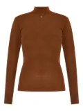 Versace turtleneck jumper - Brown