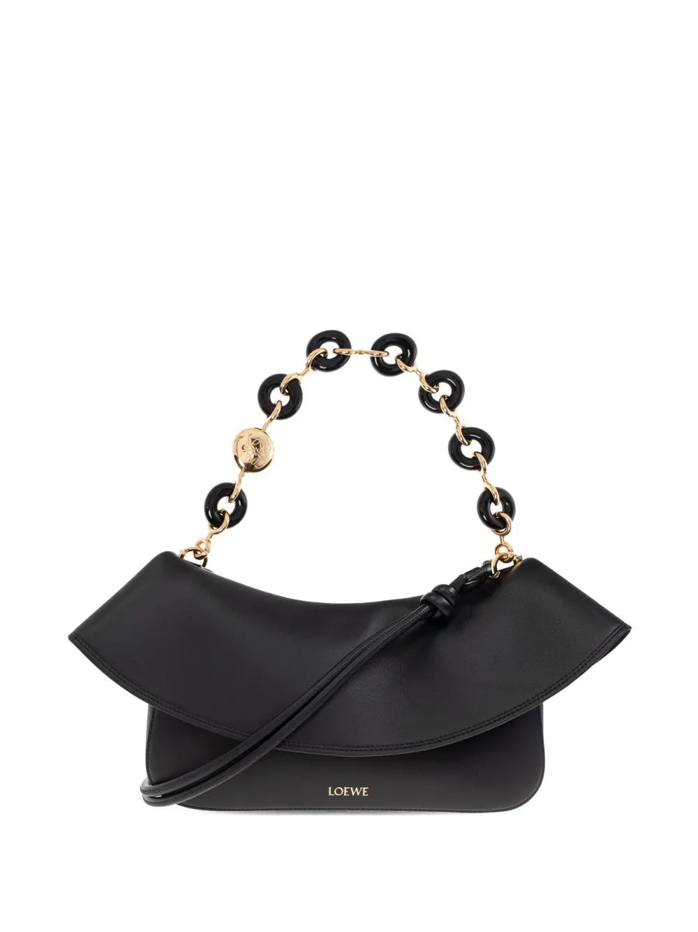 LOEWE チェーンリンク ショルダーバッグ - ブラック LOEWE チェーンリンク ショルダーバッグ - ブラック