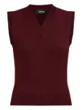 DSQUARED2 V-neck sleeveless wool top