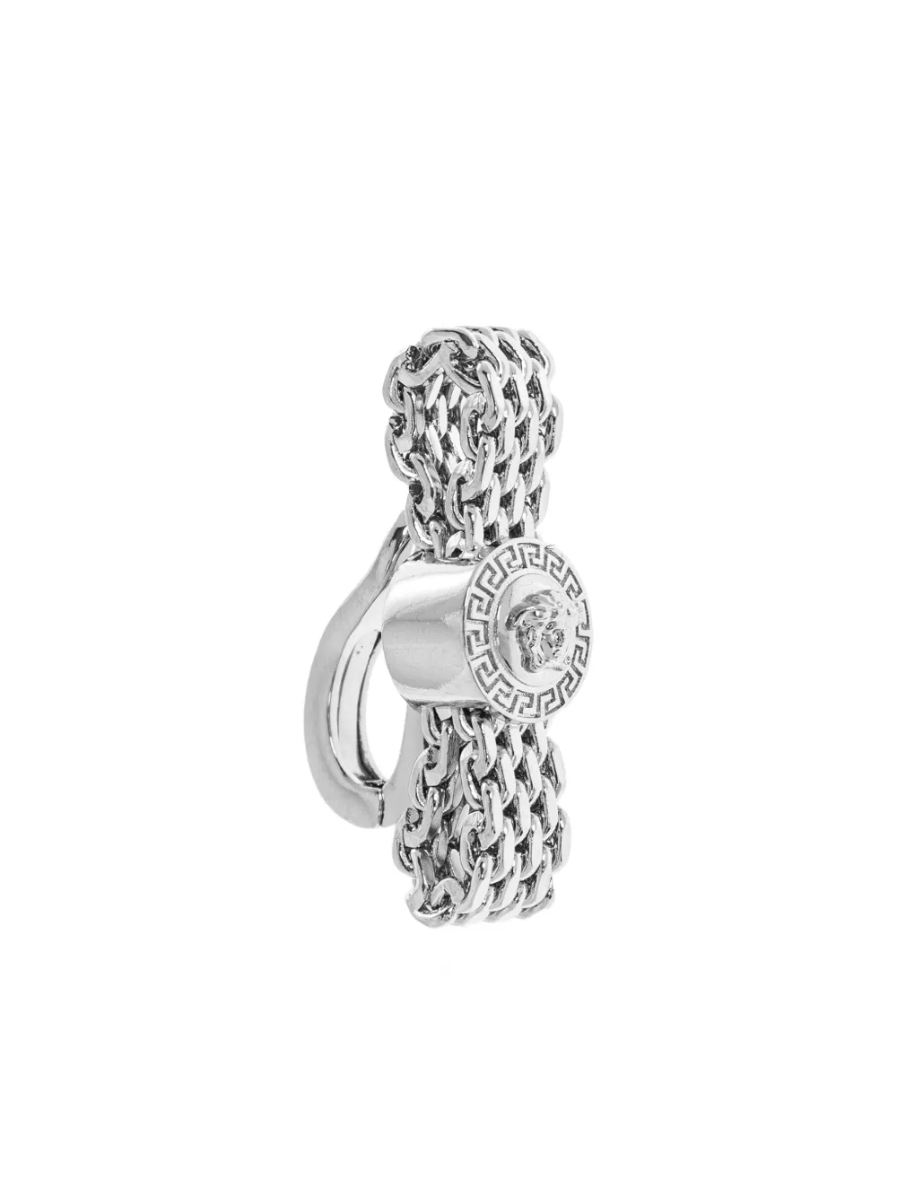 Versace Medusa chain earrings | Silver | Image 1