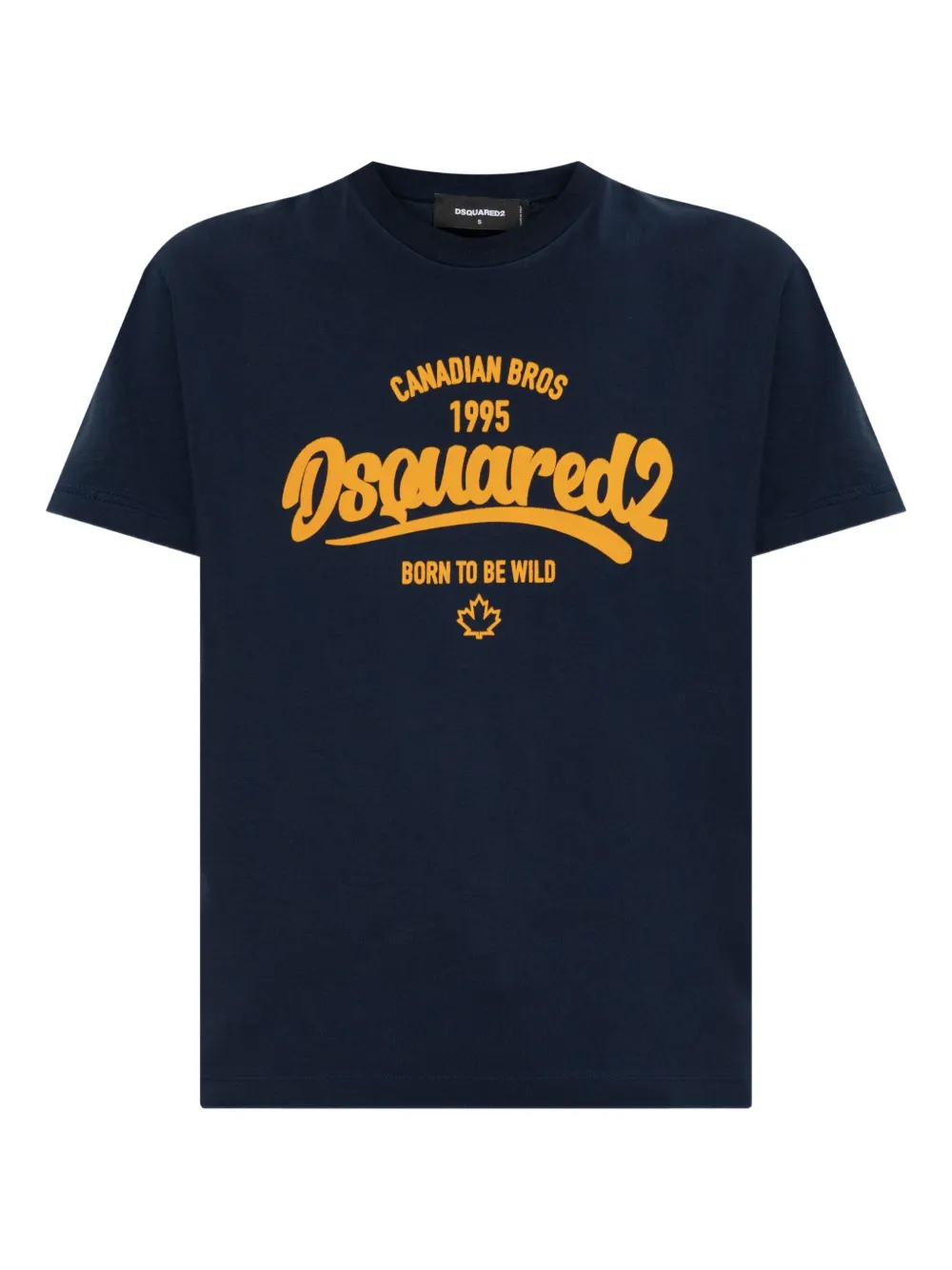 DSQUARED2 T-shirt met Canadian Bros-print Blauw