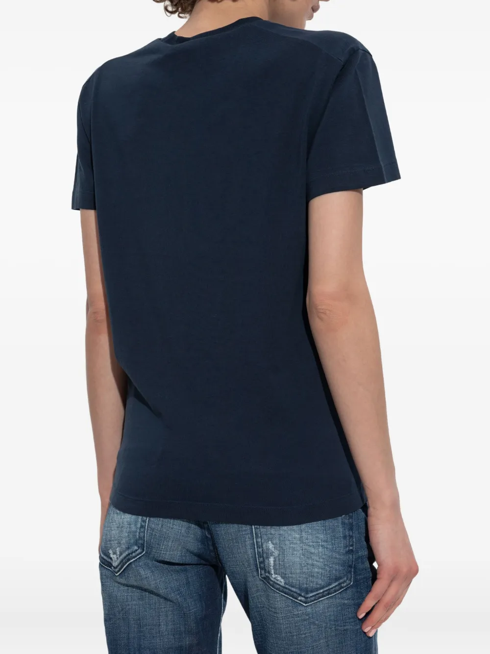 DSQUARED2 T-shirt met Canadian Bros-print Blauw