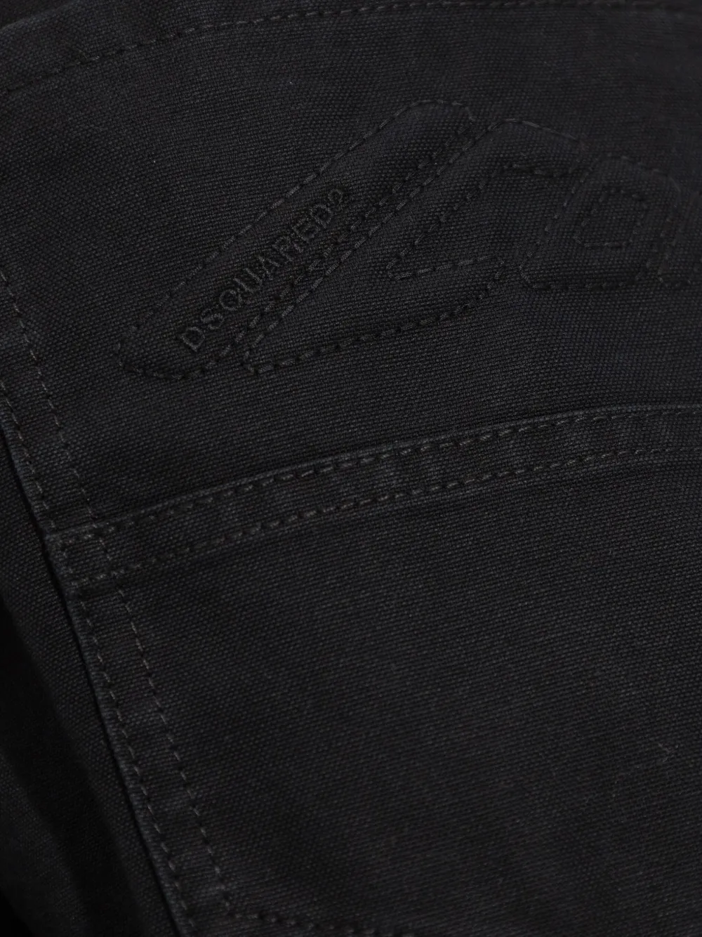 DSQUARED2 Broek met cargo zak Zwart