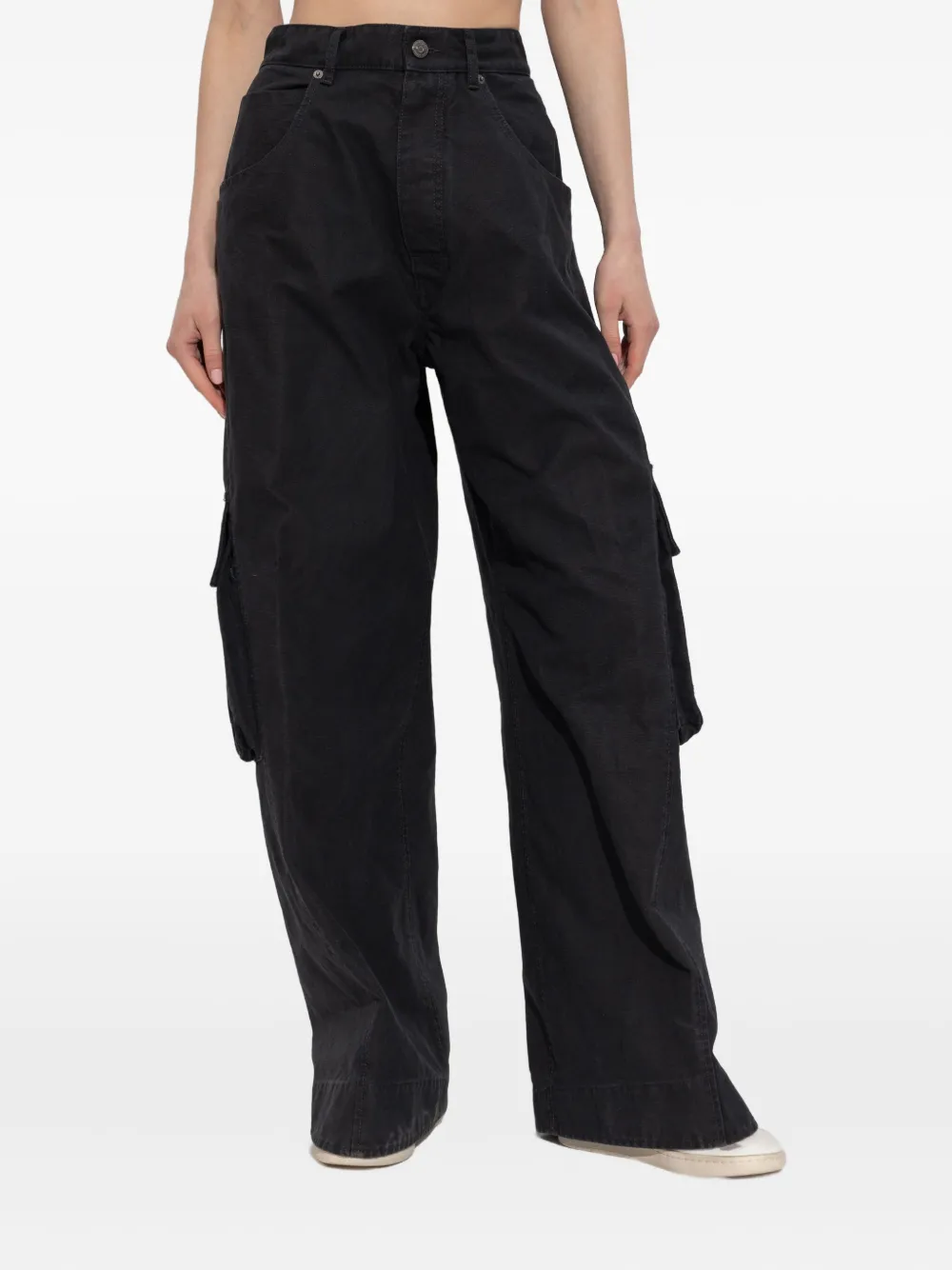 DSQUARED2 Broek met cargo zak Zwart