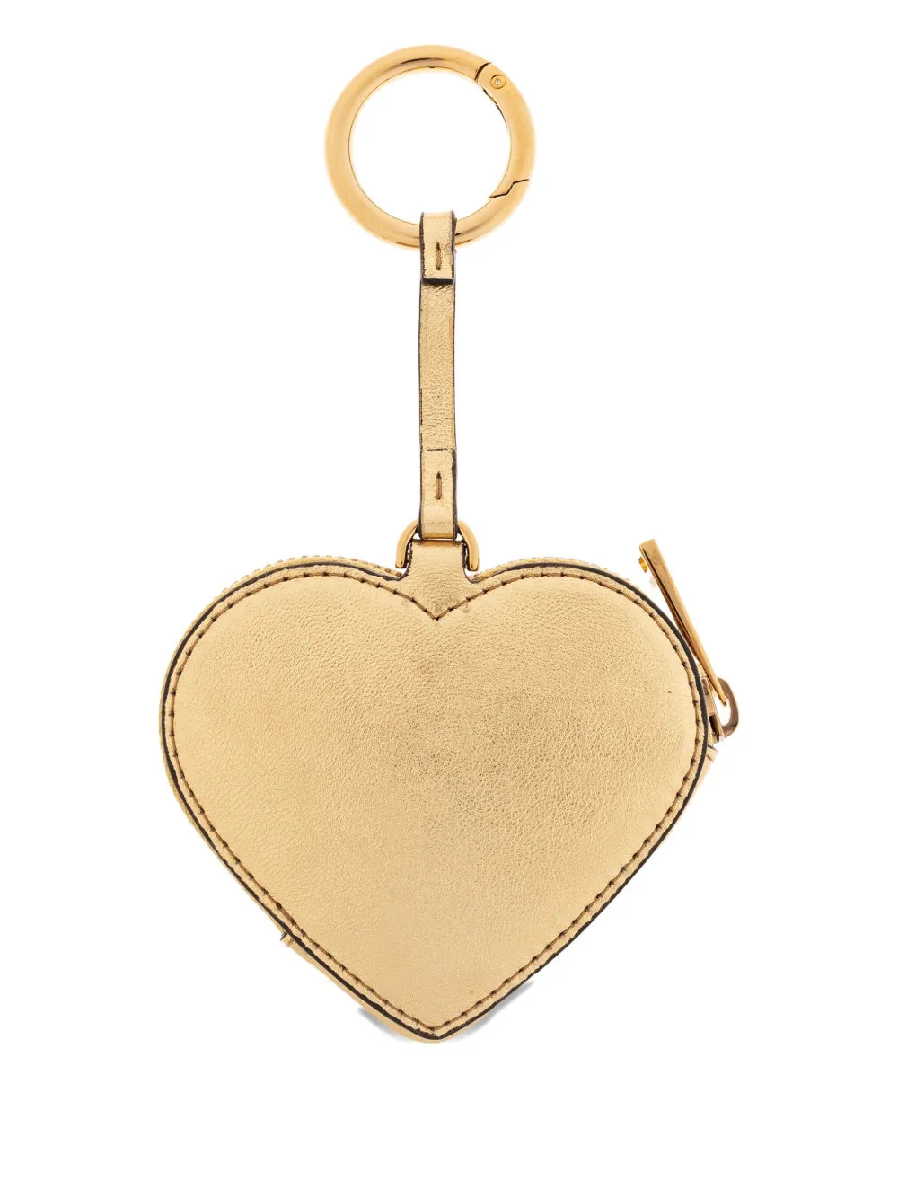 Versace heart-shaped keyring Goud