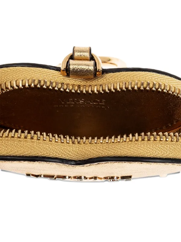 Versace heart-shaped Keyring | Gold | FARFETCH