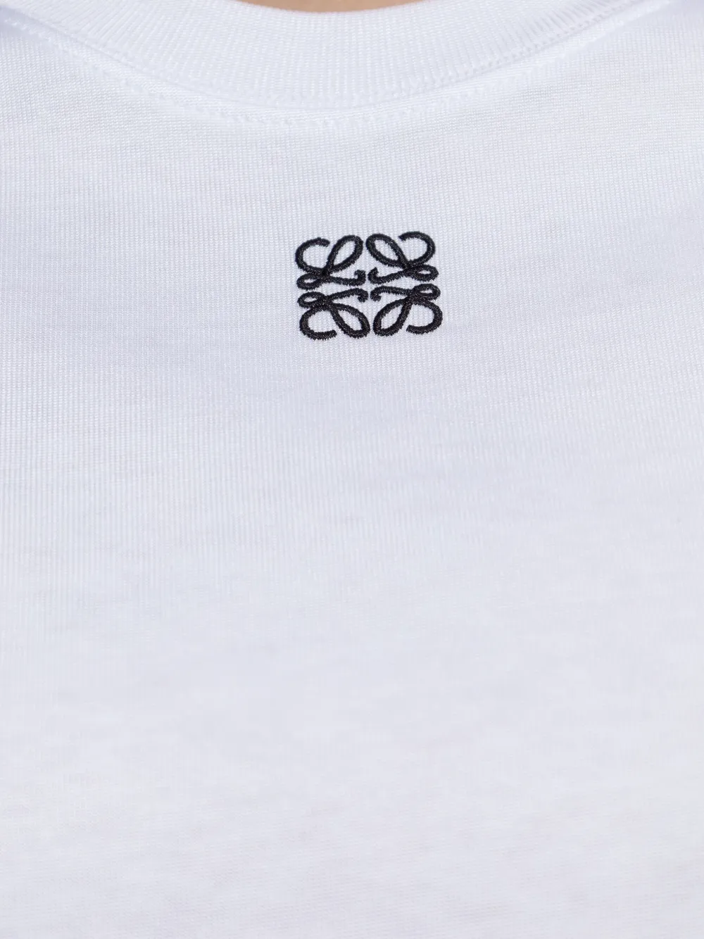 LOEWE T-shirt met borduurwerk Wit