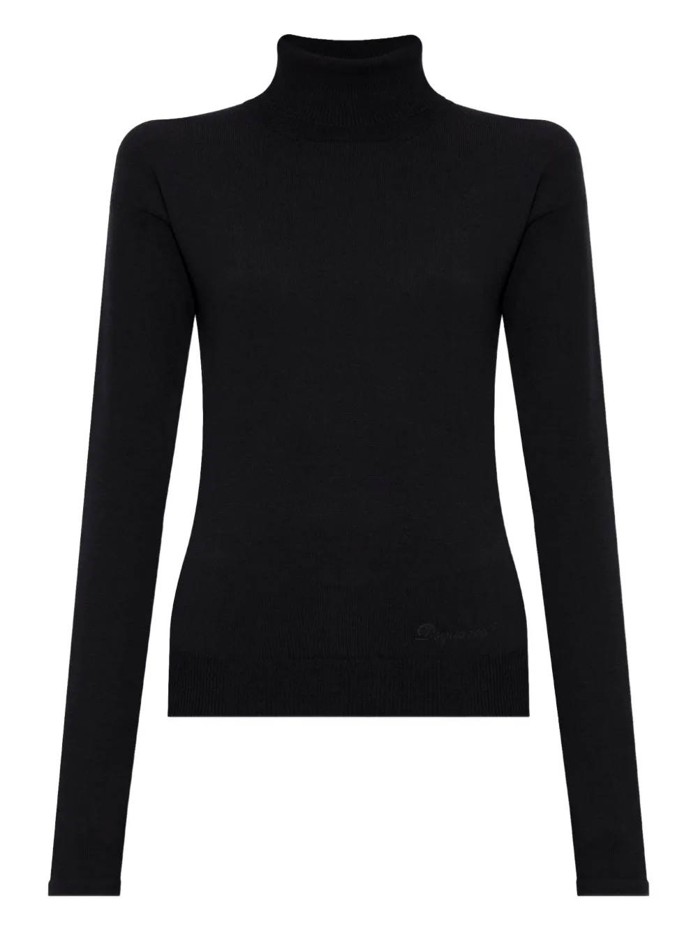 DSQUARED2 Trui met hoge hals Zwart