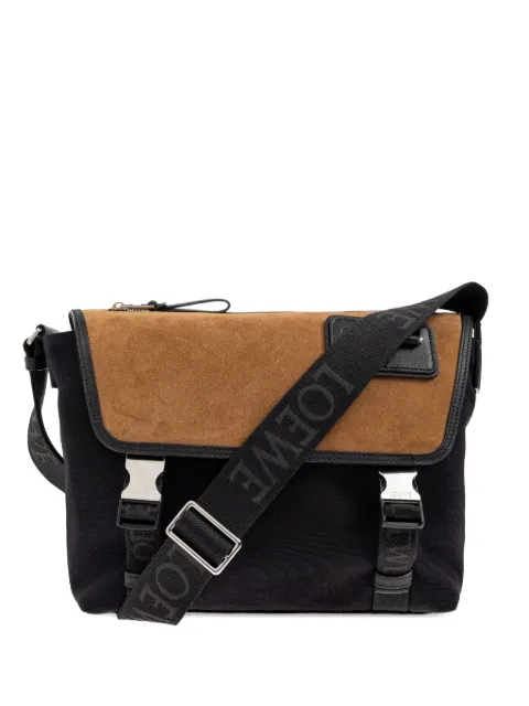 LOEWE medium Flex canvas messenger bag