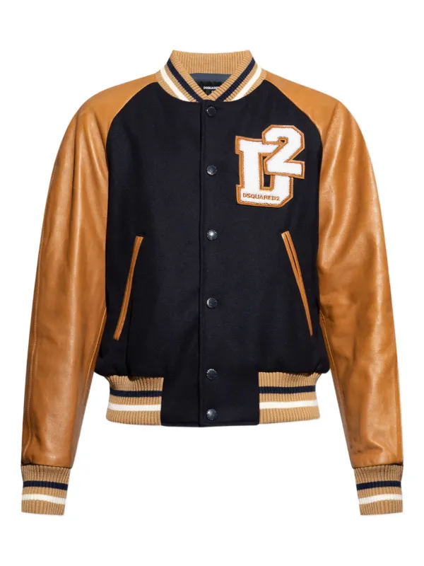 DSQUARED2 ボンバージャケット | ブラウン | FARFETCH JP DSQUARED2 ボンバージャケット | ブラウン | FARFETCH JP
