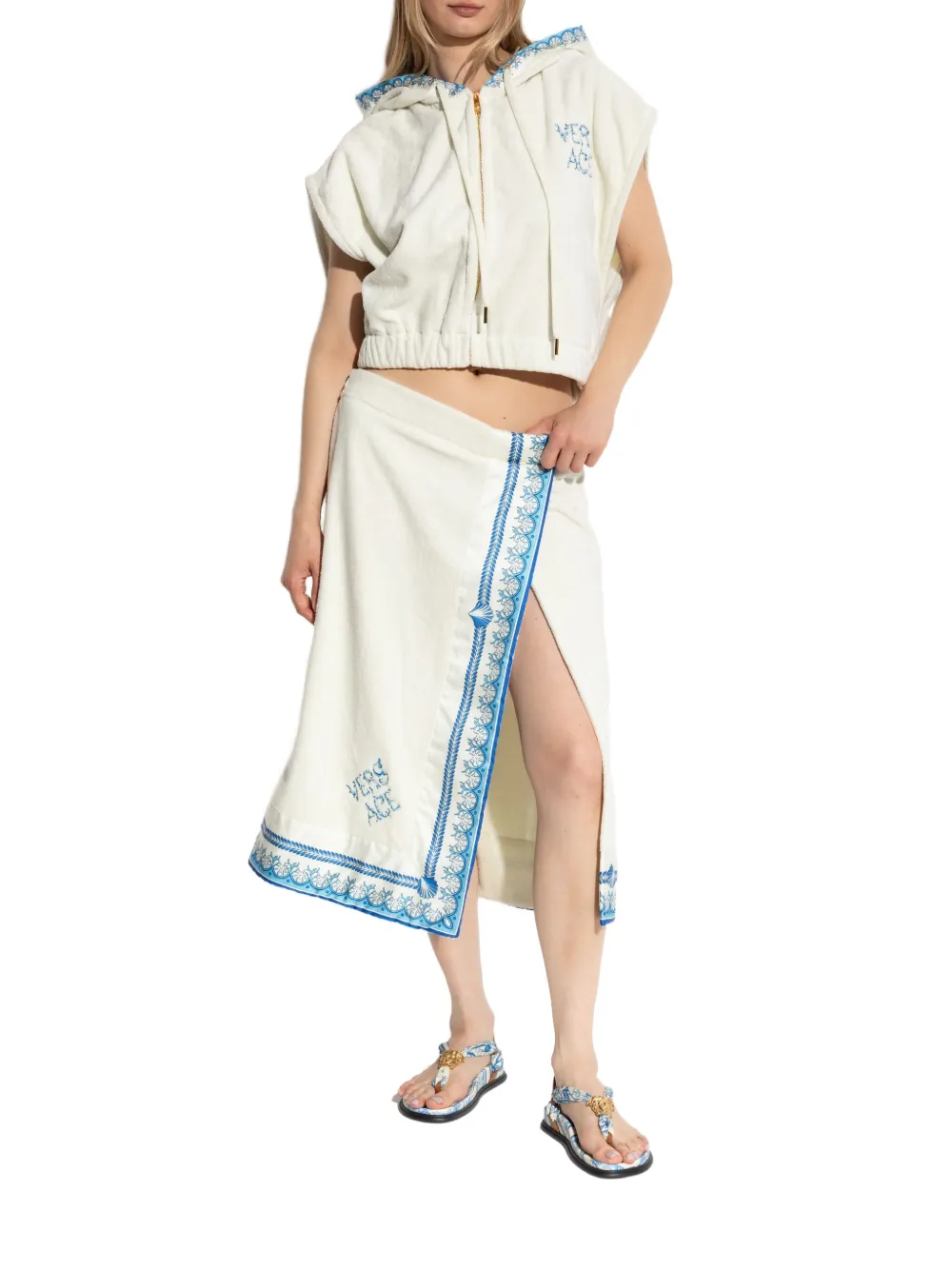 Versace hooded cropped top | Hoodies | Image 2