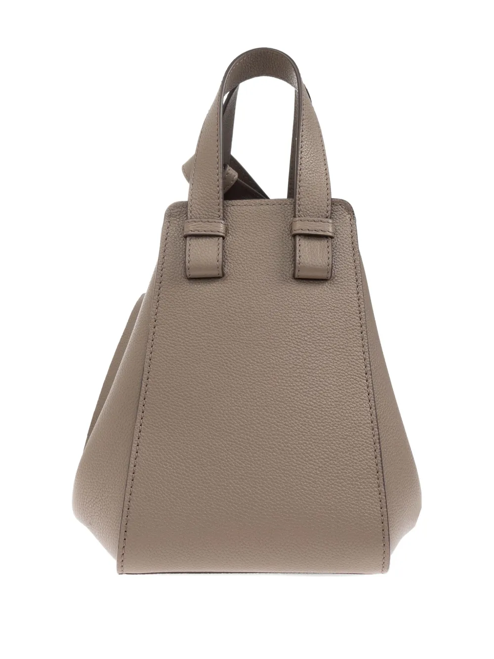 LOEWE Hammock leren shopper Beige