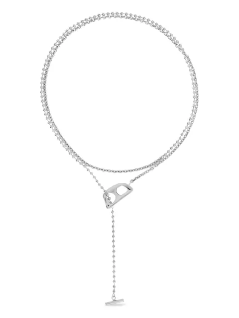 EÉRA Collana Stone in oro bianco 18 carati