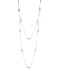 EÉRA cut-out pendants necklace - Silver