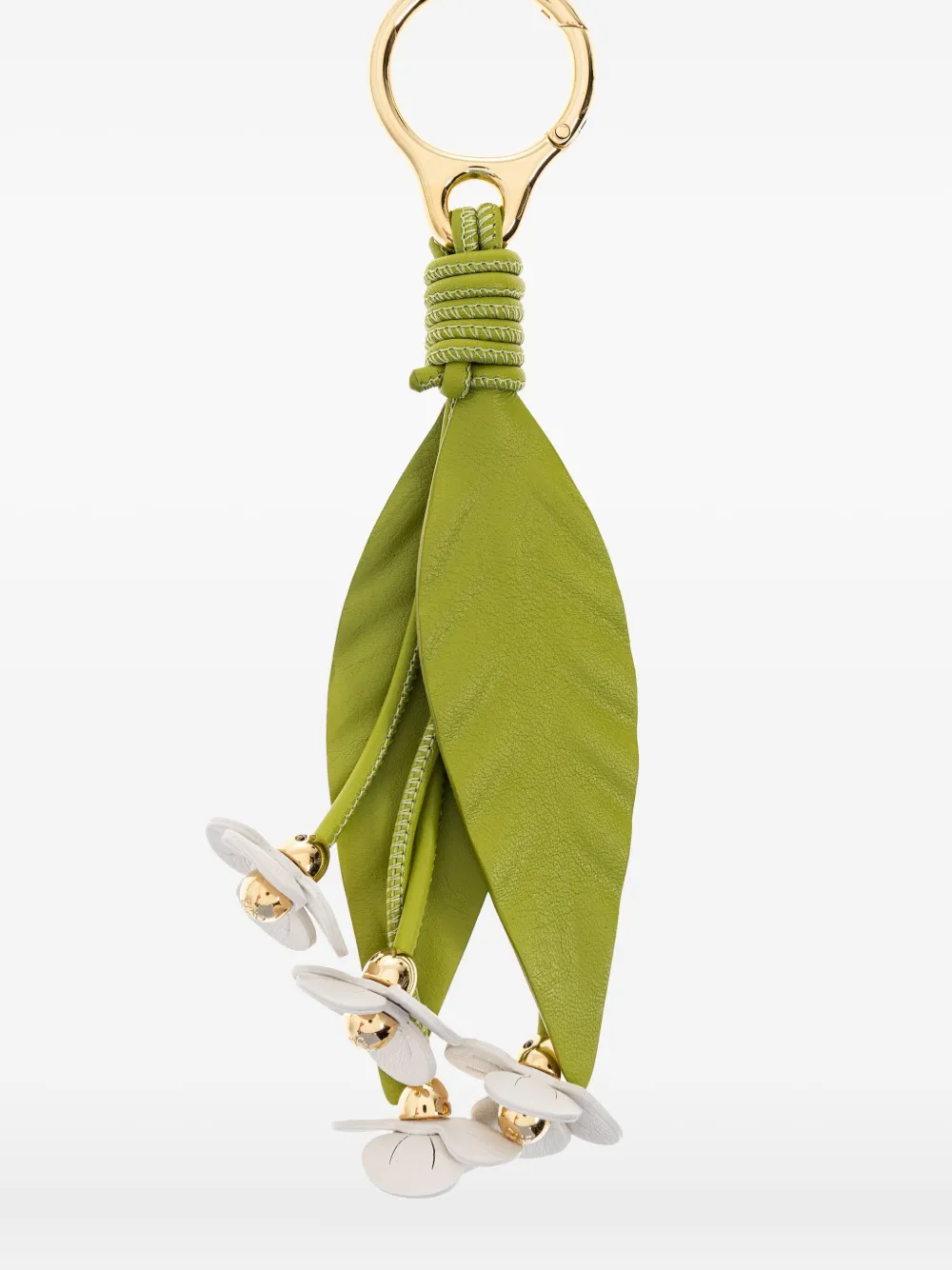 LOEWE Strawberry Flower keyring Groen