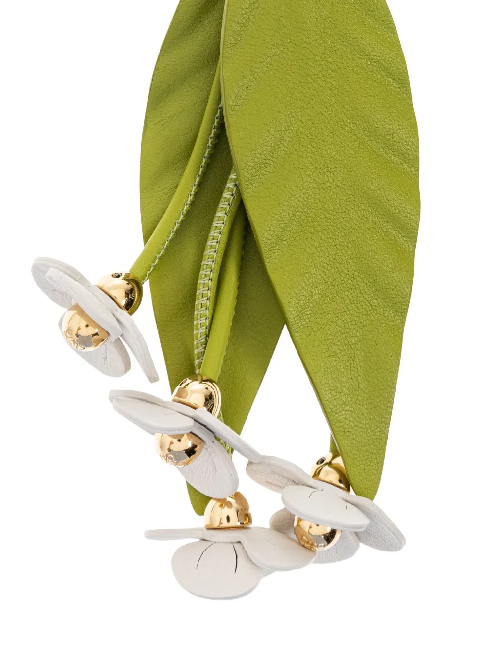 LOEWE Strawberry Flower keyring Groen