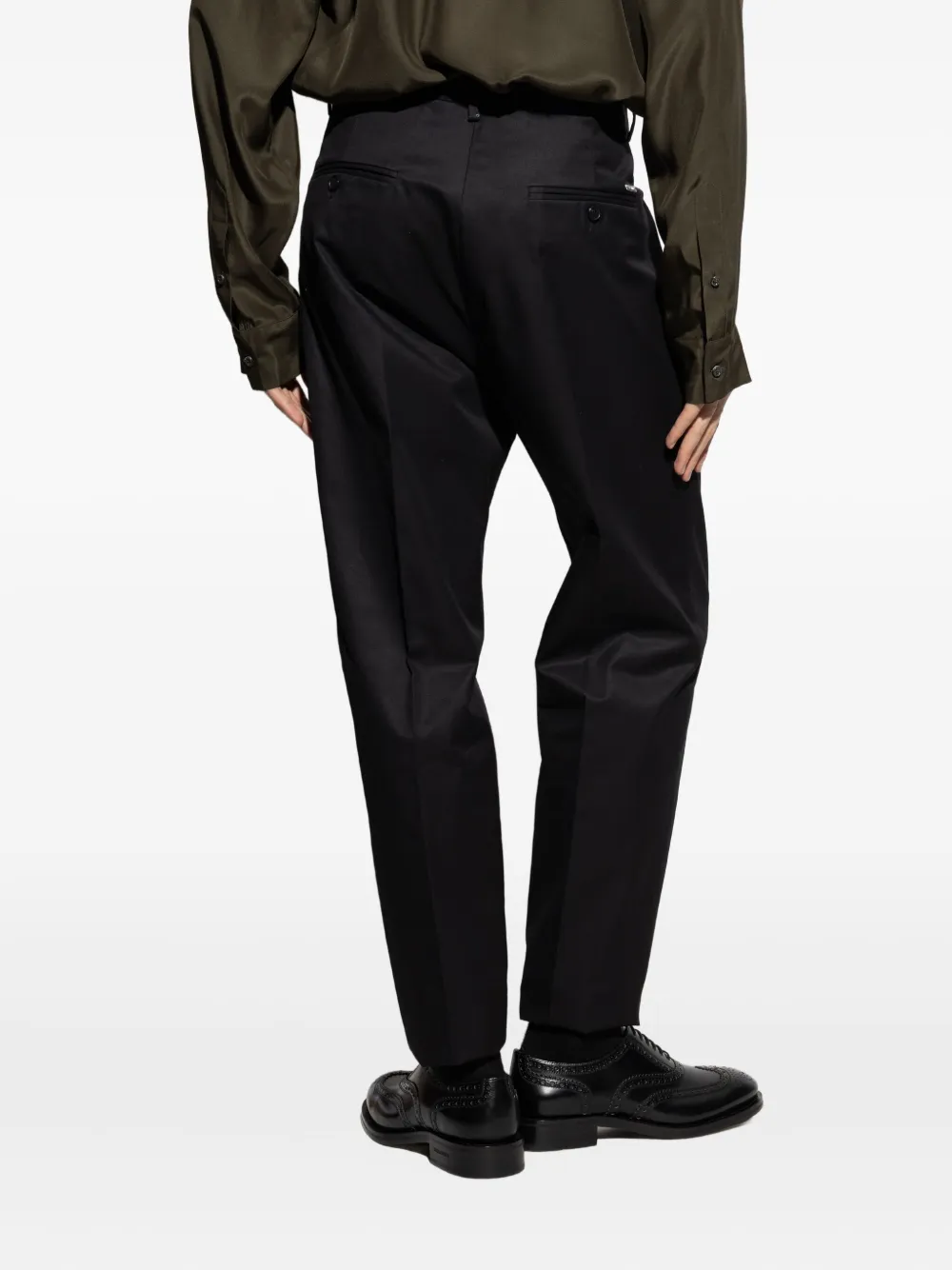 DSQUARED2 Plooibroek Zwart