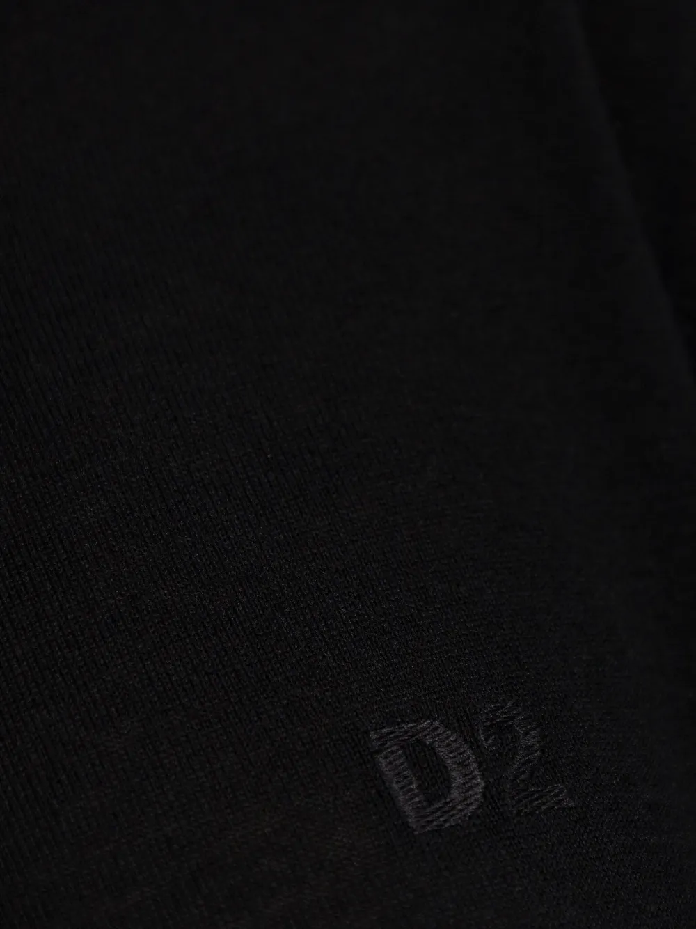 DSQUARED2 Gebreide top Zwart
