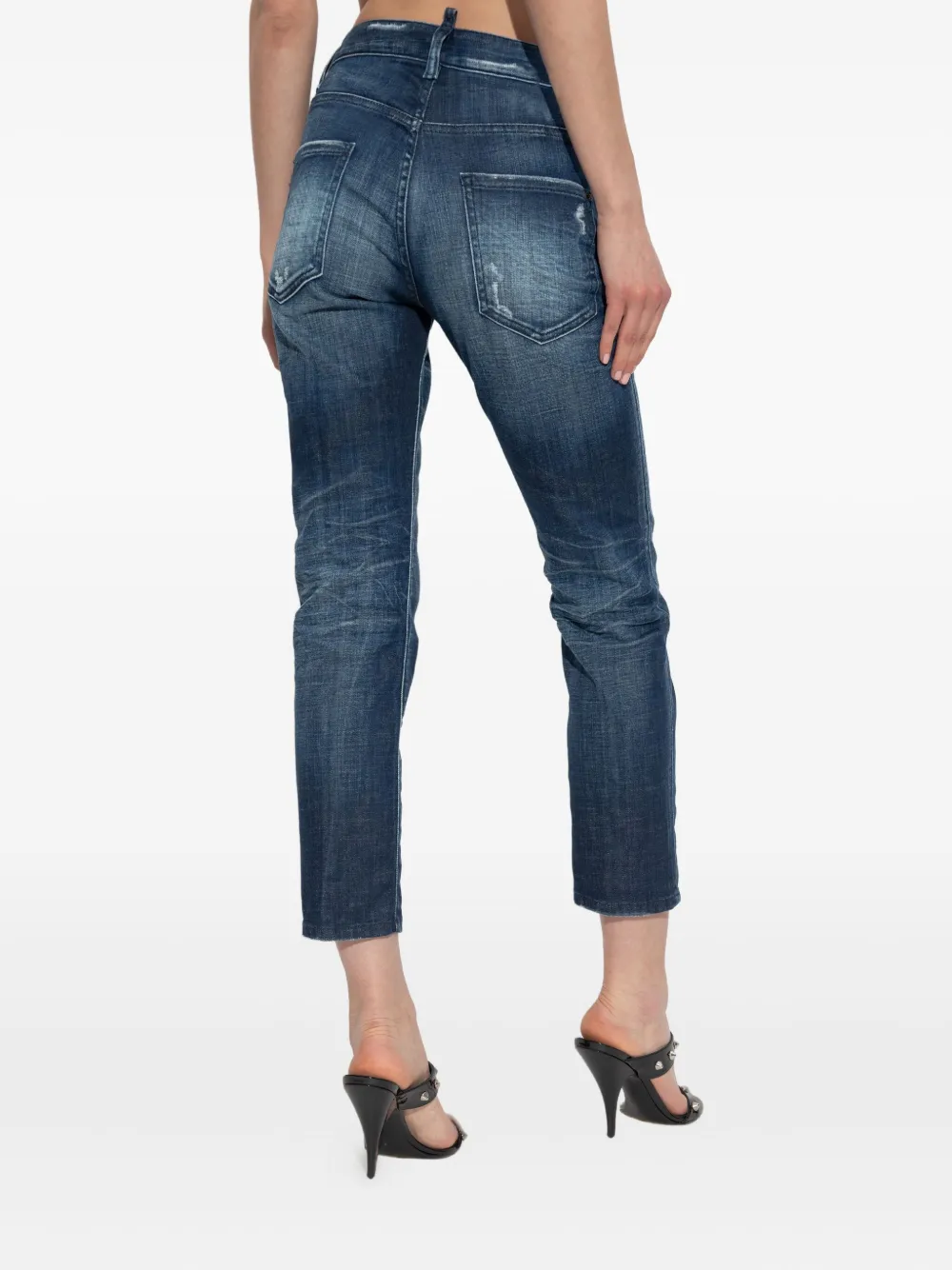 DSQUARED2 Gerafelde jeans Blauw