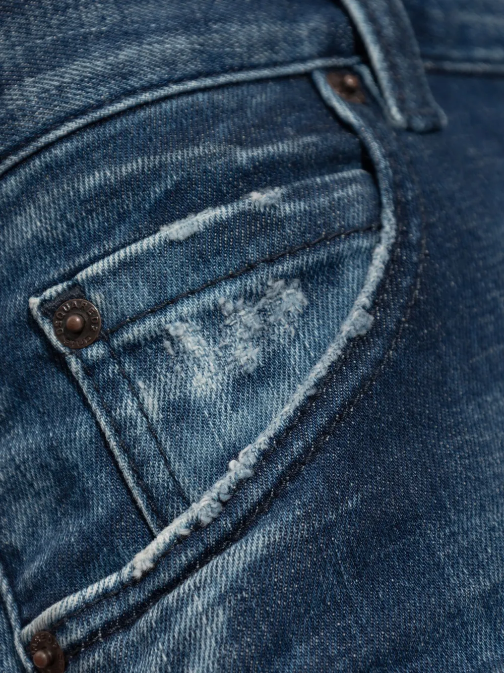 DSQUARED2 Gerafelde jeans Blauw
