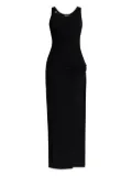 Versace jersey maxi dress - Black