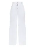 DSQUARED2 logo-patch jeans - White