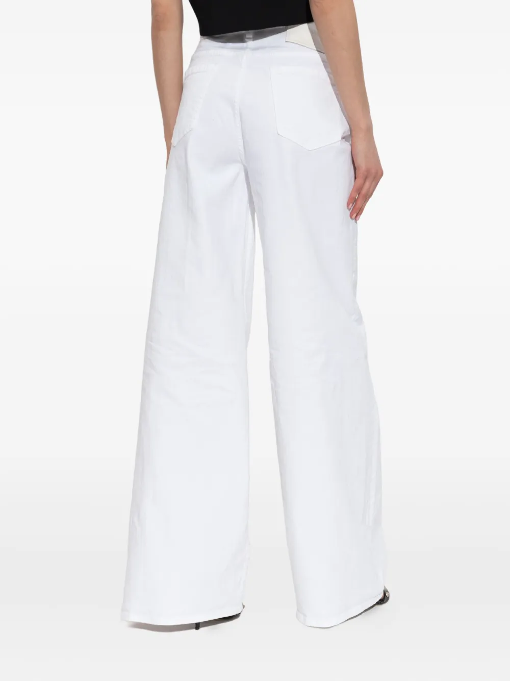DSQUARED2 Jeans met logopatch Wit
