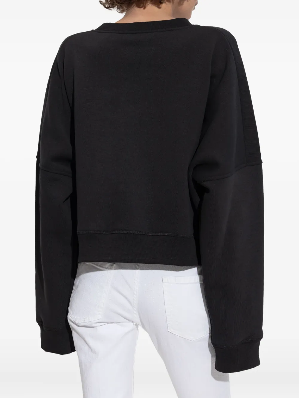 DSQUARED2 Sweater met klepzak Zwart