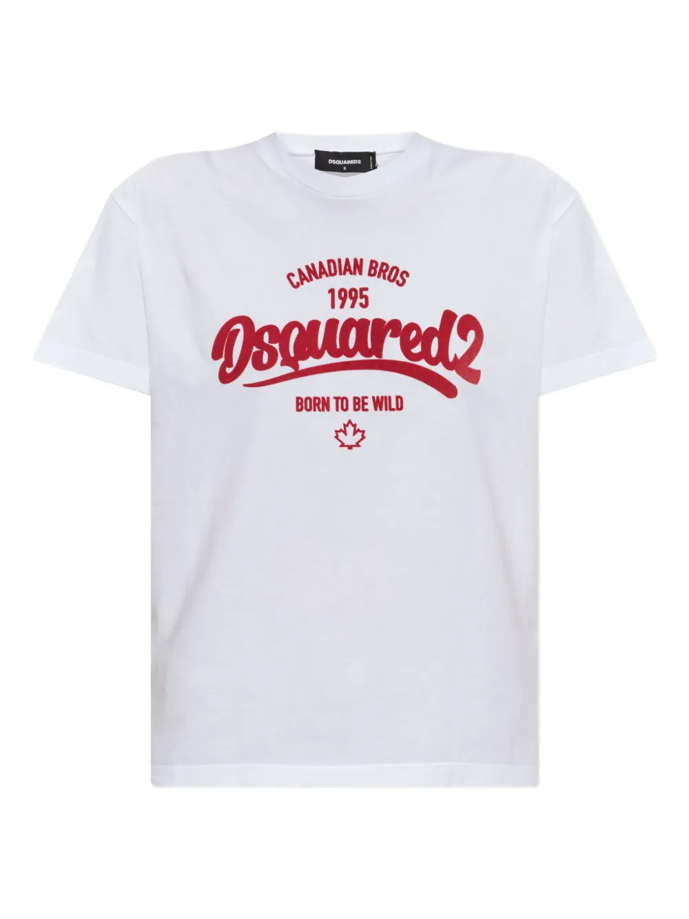 DSQUARED2 logo-print T-shirt Wit