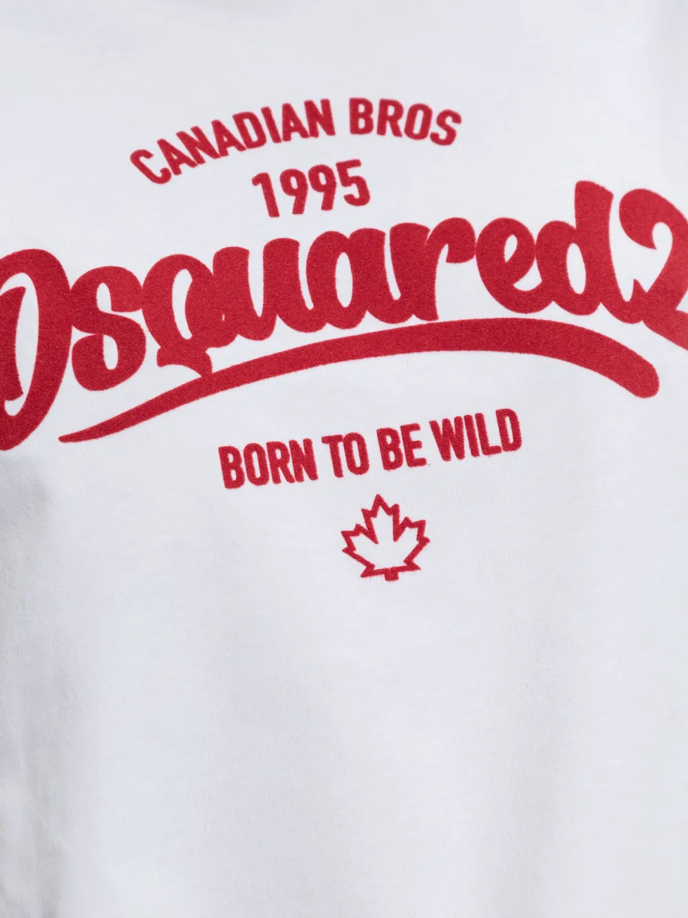 DSQUARED2 T-shirt met logoprint Wit