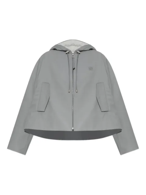 LOEWE drawstring-hood jacket