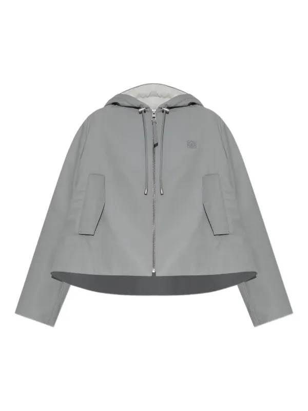 LOEWE フーデッドジャケット | グレー | FARFETCH JP