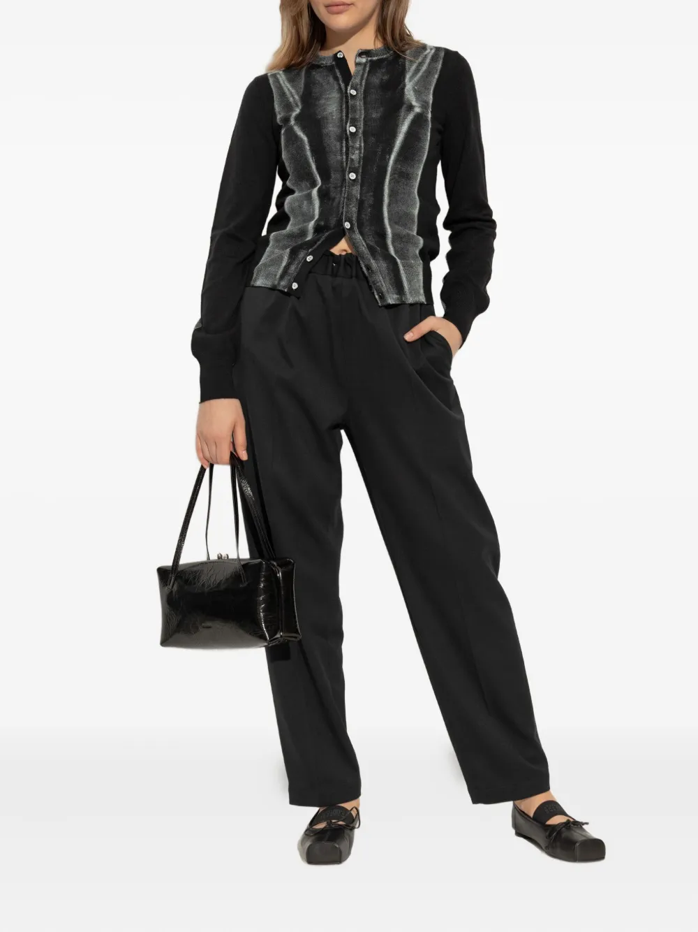 MM6 Maison Margiela Vest van scheerwol Zwart