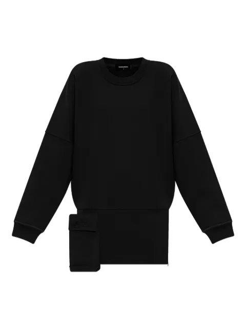 DSQUARED2 oversized sweatshirt dress