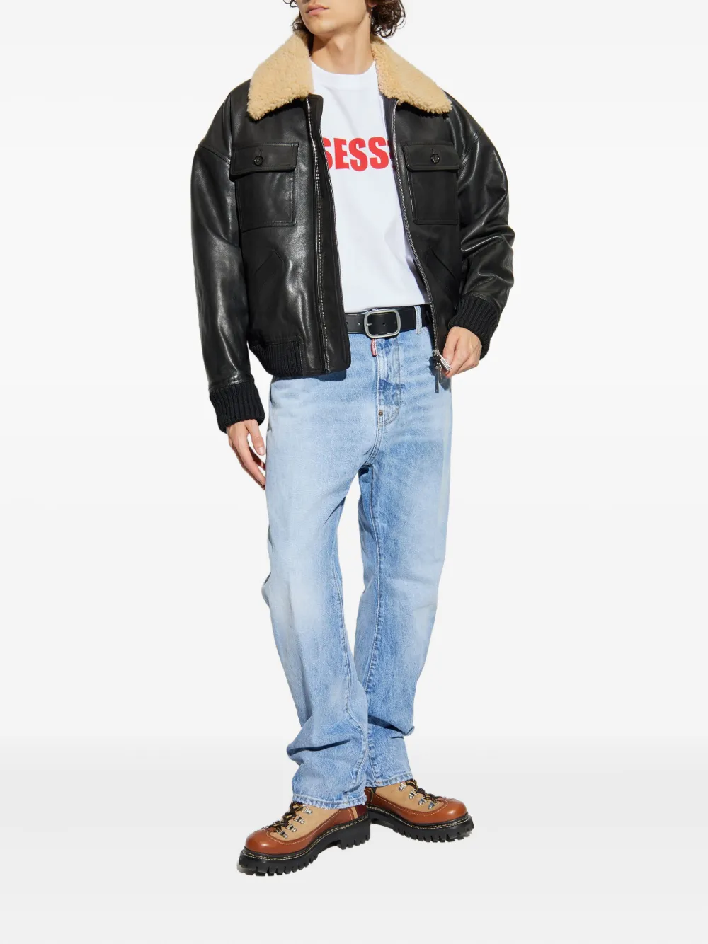 DSQUARED2 Obsessed2 T-shirt met grafische print Wit