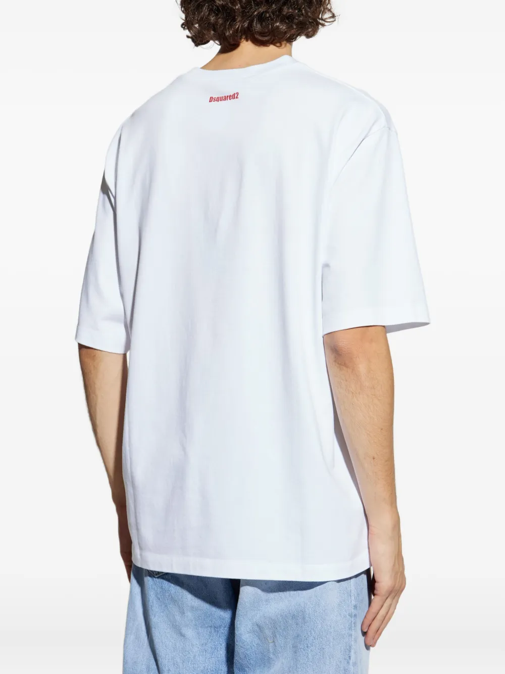 DSQUARED2 Obsessed2 T-shirt met grafische print Wit
