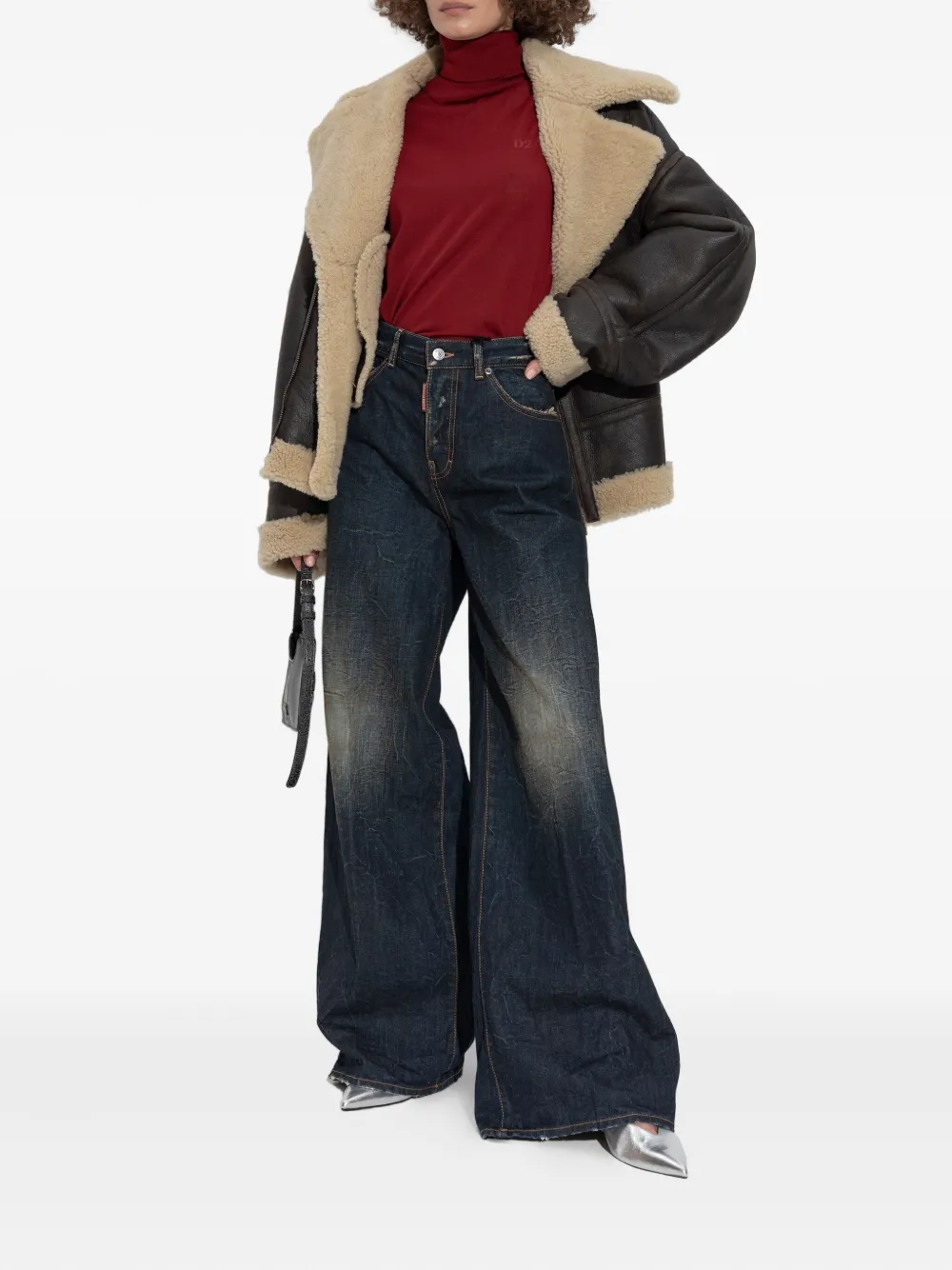 DSQUARED2 virgin wool sweater | Knitted Sweaters | Image 2